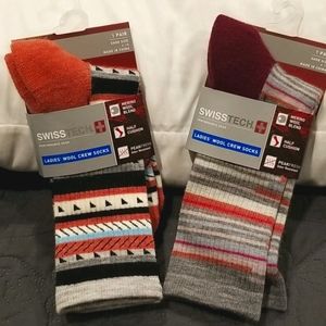 2 pack Merino Wool socks new with tags- cute style
